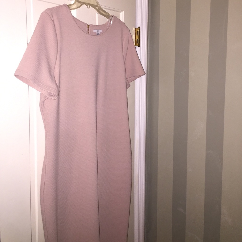 Blush Pink Dress- stretchy